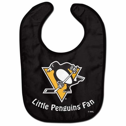 NHL Little Pittsburgh Penguins Fan Baby Infant ALL PRO BIB Blue by WinCraft
