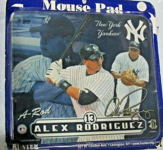 MLB New York Yankees Alex Rodriguez 9"x9" Mouse Pad by Hunter