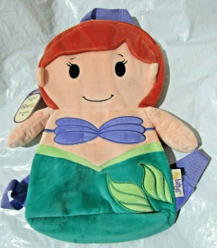 Ariel The Mermaid Plush Hallmark itty bittys Disney Kid’s Backpack 15"x10"x5"