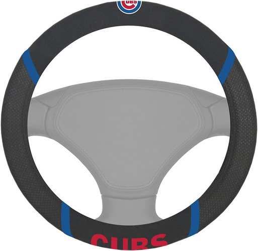 MLB Chicago Cubs Embroidered Mesh Steering Wheel Cover by Fanmats