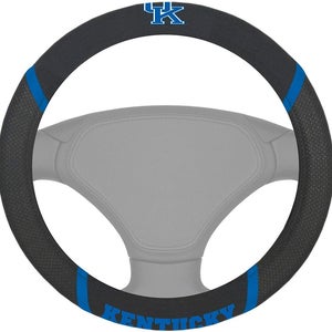 NCAA Kentucky Wildcats Embroidered Mesh Steering Wheel Cover by Fanmats