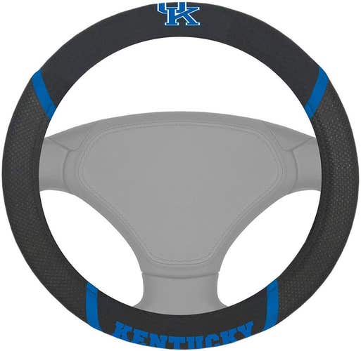 NCAA Kentucky Wildcats Embroidered Mesh Steering Wheel Cover by Fanmats