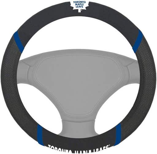 NHL Toronto Maple Leafs Embroidered Mesh Steering Wheel Cover by FanMats