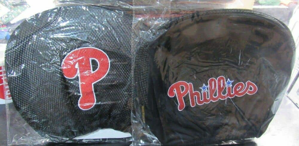 MLB Philadelphia Phillies Headrest Cover Double Side Embroidered Pair by Fanmats