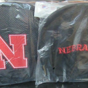 NCAA Nebraska Cornhuskers Headrest Cover Double Side Embroidered Pair by Fanmats