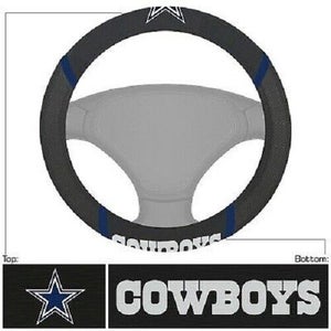NFL Dallas Cowboys Embroidered Mesh Steering Wheel Cover by FanMats