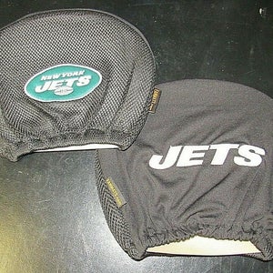 NFL New York Jets Head Rest Cover Double Side Embroidered Pair by Fanmats