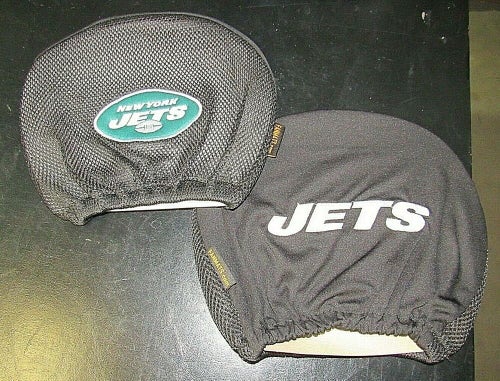 NFL New York Jets Head Rest Cover Double Side Embroidered Pair by Fanmats