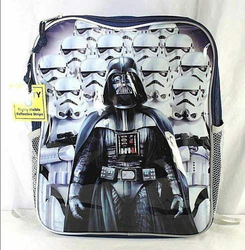 Star Wars Darth Vader Storm Trooper BackGrnd 16" Backpack accessory innovations