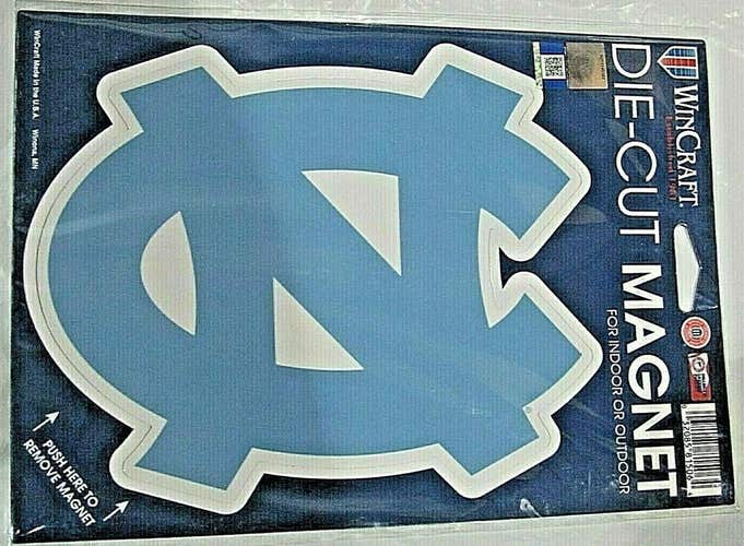 NCAA North Carolina Tar Heels 8 inch Auto Magnet Die-Cut Logo by WinCraft