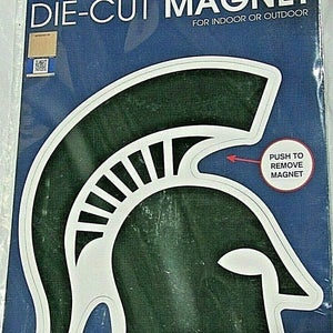NCAA Michigan State Spartans 8 inch Auto Magnet Die-Cut Logo by WinCraft