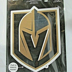 NHL Vegas Golden Knights 8 inch Auto Magnet Die-Cut by WinCraft