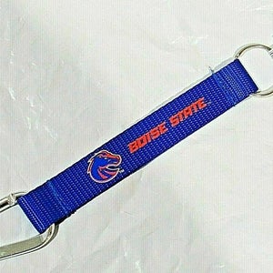 NCAA Boise State Broncos Wristlet w/Key Ring & Carabiner 8.5" long by Aminco