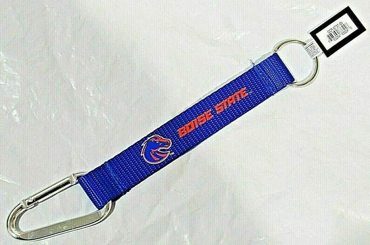 NCAA Boise State Broncos Wristlet w/Key Ring & Carabiner 8.5" long by Aminco