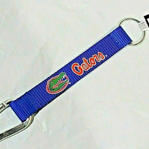 NCAA Florida Gators Wristlet w/Key Ring & Carabiner 8.5" long by Aminco