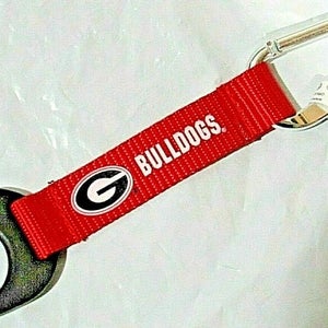 NCAA Georgia Bulldogs Carabiner w/Key Ring 8.5" long by Aminco