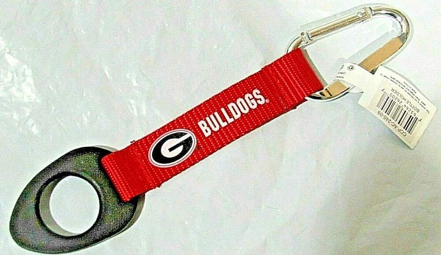 NCAA Georgia Bulldogs Carabiner w/Key Ring 8.5" long by Aminco