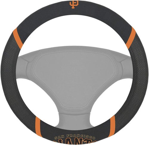 MLB San Francisco Giants Embroidered Mesh Steering Wheel Cover by Fanmats