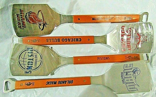 NBA Sportula Stainless Steel Grilling Spatula by YouTheFan SELECT TEAM BOLOW