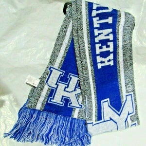 NCAA Kentucky Wildcats 2021 Gray Big Logo Scarf 64" by 7" by FOCO