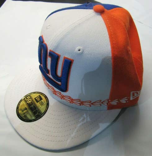 NWT NFL New York Giants New Era 59FIFTY 2019 Spotlight Draft Hat Size 7 1/8