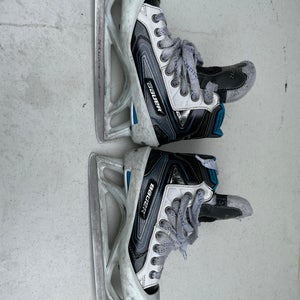 Used Bauer Regular Width  US Size 5 Reactor 9000 Hockey Goalie Skates