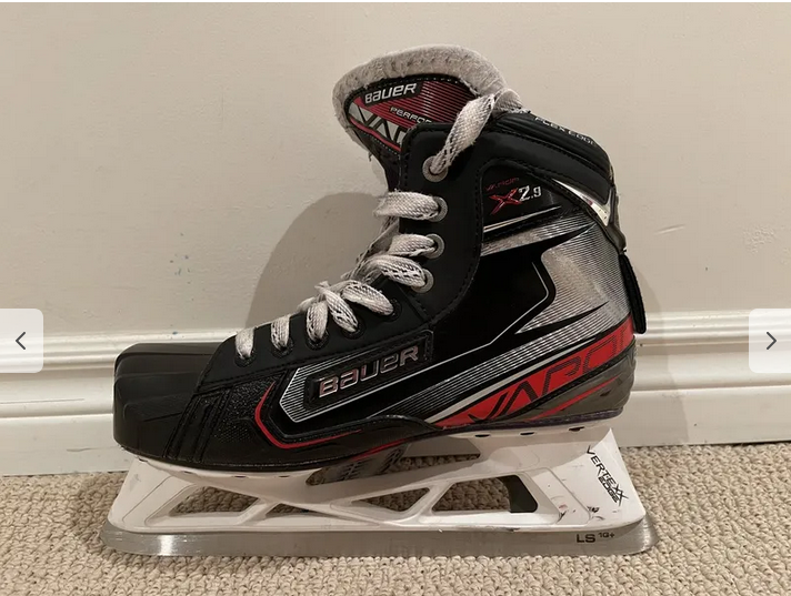 Bauer Vapor X2.9 Senior Hockey Goalie Skates Size 9D