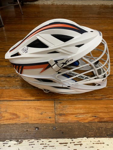 PLL Archers Cascade XRS - Signed by Tom Schreiber: his game worn helmet