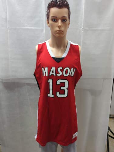 George Mason High School Game Used Basketball Jersey Ripon Athletic L