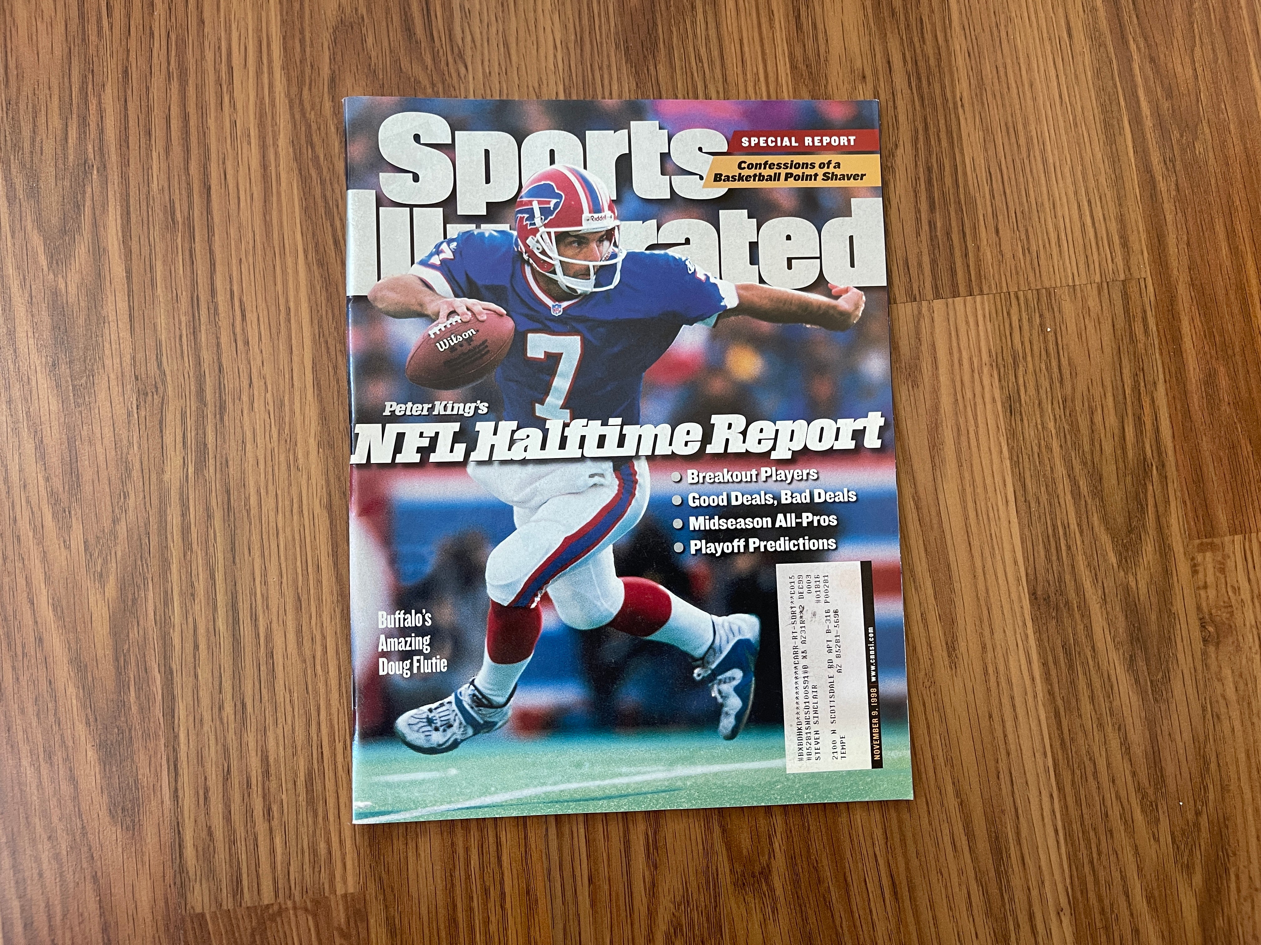 Buffalo Bills Qb Doug Flutie Sports Illustrated Cover by Sports  Illustrated