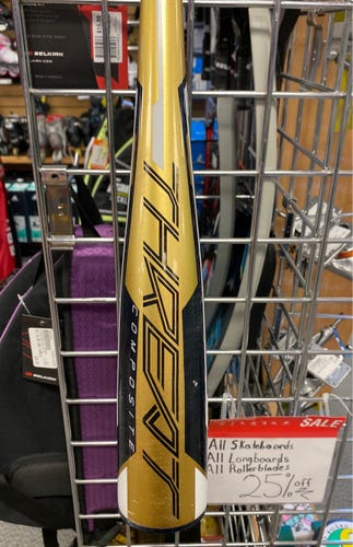 Rawlings Threat USA little league Used (-12) 28" 2 5/8" Barrel Bat 16oz composite