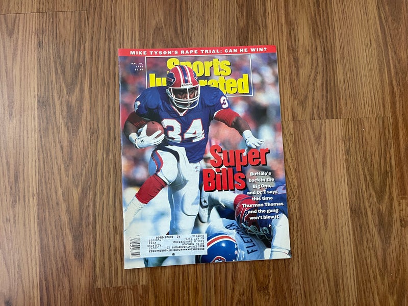 Buffalo Bills Thurman Thomas, 1992 Afc Championship Sports Illustrated  Cover by Sports Illustrated