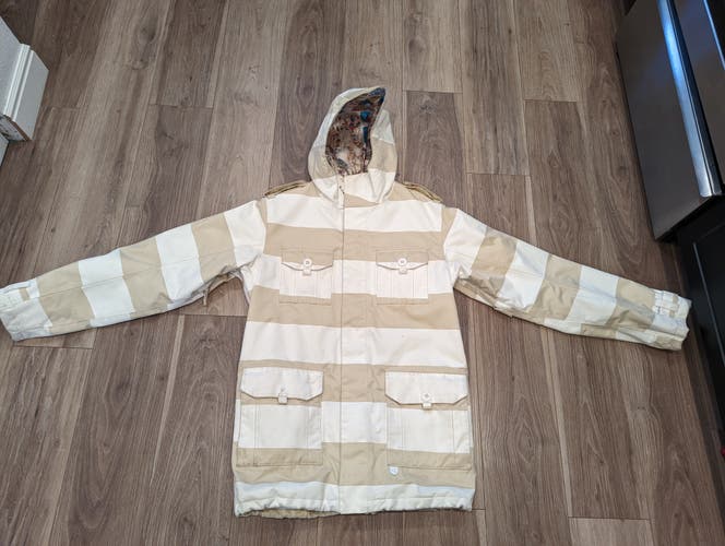 Burton Snowboard Jacket Ronin Cheetah Men's large