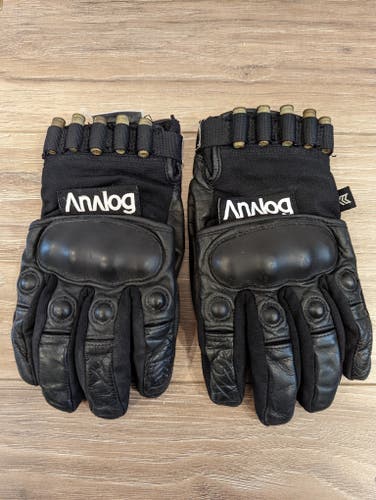 Analog Snowboard Gloves Men's Large Black