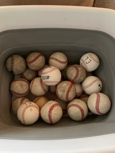 Used  24 Pack (2 Dozen) Baseballs
