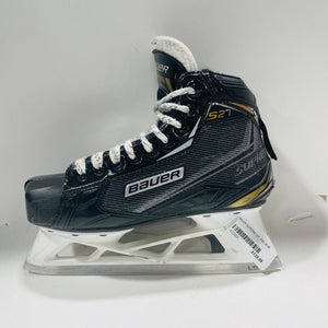 Used Bauer Regular Width Size 4 Supreme S27 Hockey Goalie Skates