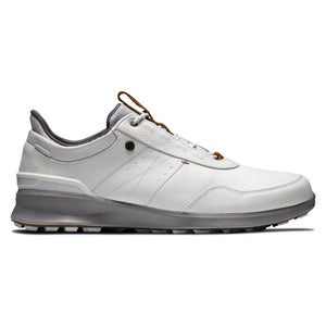 FootJoy Men's Stratos Spikeless Golf Shoes- Off White-8.5 Wide Prior Season