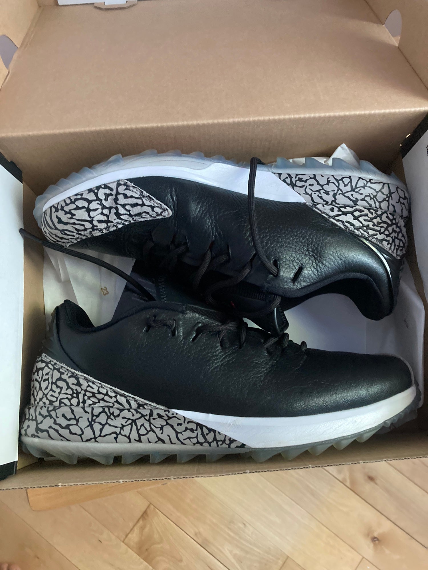 Nike Jordan ADG “black cement”- golf shoe 8.5 | SidelineSwap