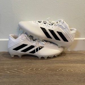 Adidas Freak SM Mid Football Cleats White/Black Mens Size 13 FX1307