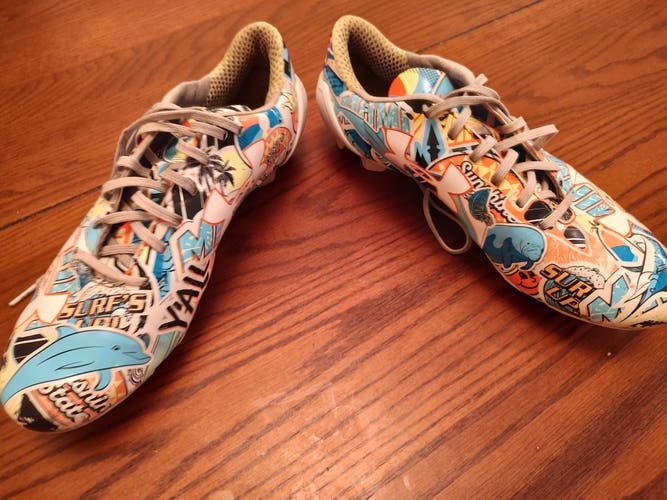 Florida under armour lacrosse White Adult Used Size 9.5 (Women's 10.5)