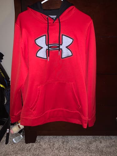Under Armour Hoodie - Red Medium