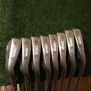 Lynx Master Imperial Irons Set (3-PW) Steel Shafts