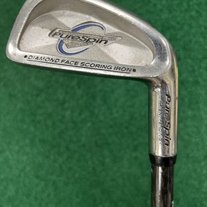 PURESPIN GOLF Diamond Face (7) IRON Right Handed XXL Jumbo Graphite Shaft Stiff