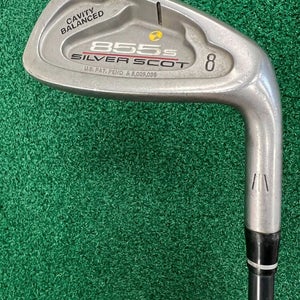 Tommy Armour 855s Silver Scot Single 8 Iron Stiff Flex Graphite Shaft Men's MRH