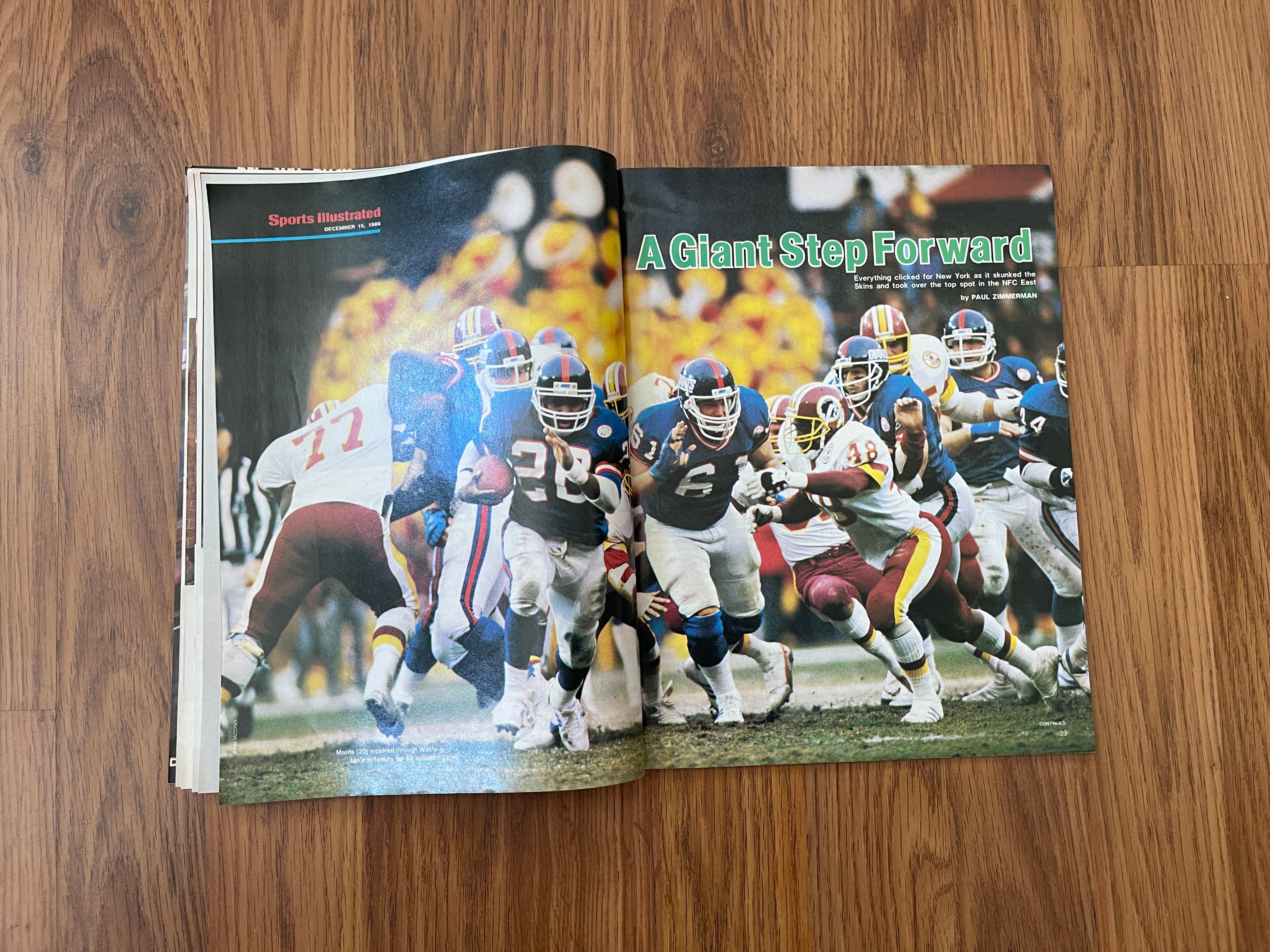 Super Bowl Champions: 1986 Giants - Sports Illustrated