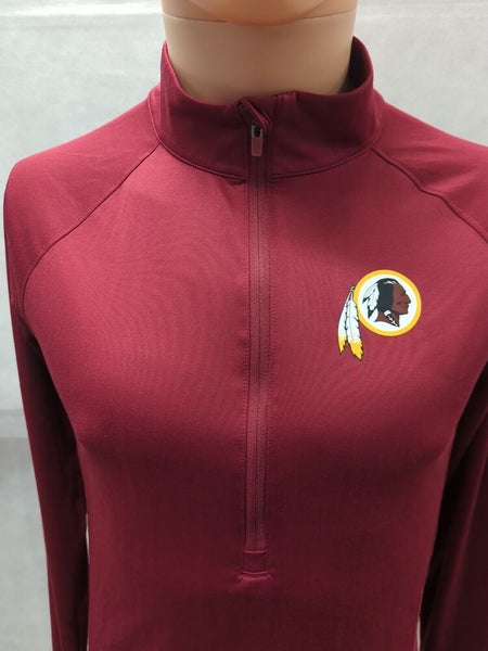 Washington Redskins Under Armour Combine Authentic 1/4 Zip Jacket Women's M  NFL