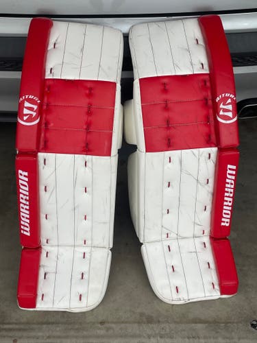 Used 36" Warrior Ritual G3 Pro Goalie Leg Pads