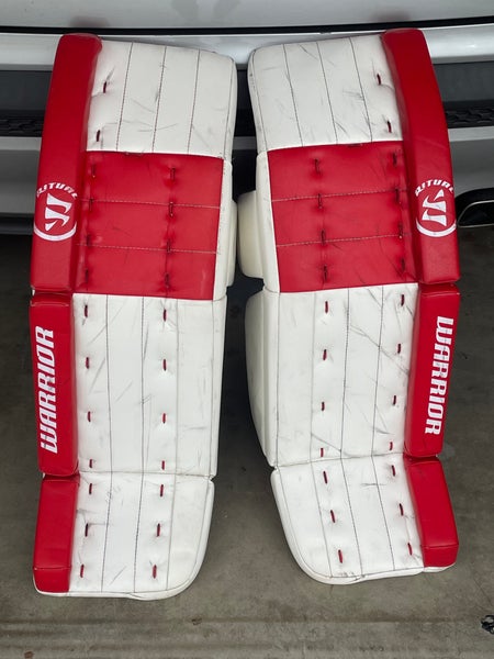 Used 36" Warrior Ritual G3 Pro Goalie Leg Pads
