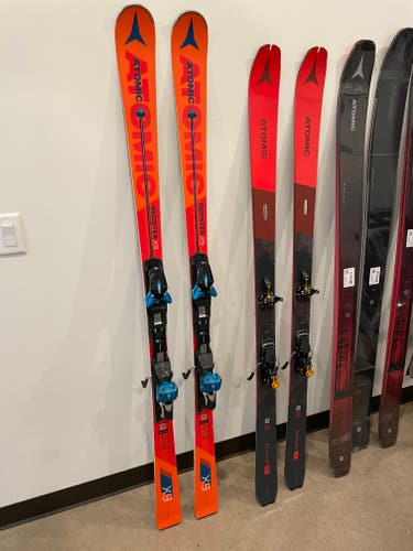 Atomic Redster X9 Skis W/ X14 Ti bindings, super carving ski