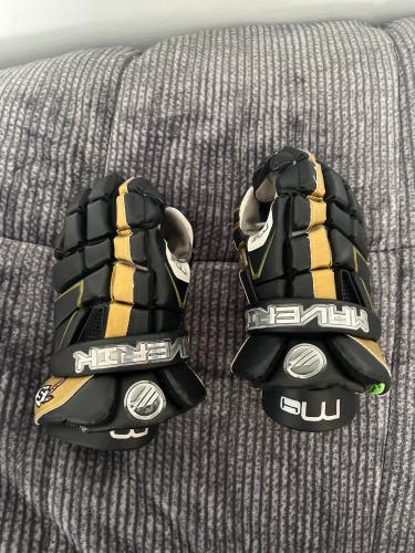 Used Player's Maverik 13" M4 Lacrosse Gloves